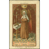 Image religieuse. S. Cristina. Sancta Christina Mirabilis [-].