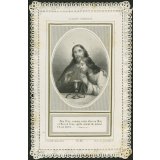 Image religieuse. La Sainte Communion.