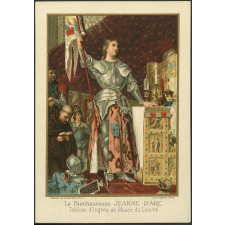 Image religieuse. La bienheureuse Jeanne d'Arc. 