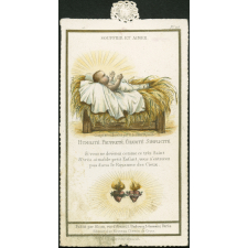 Image religieuse. Souffrir et aimer.