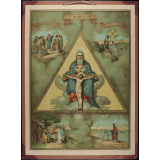 Tableau mural. Trinité.