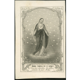 Image religieuse. Marie Temple du St Esprit.