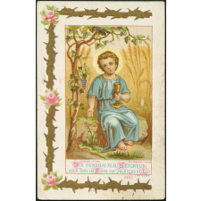 Image religieuse. Que rendrai-je au Seigneur pour tous les biens que j'ai reçu de lui.