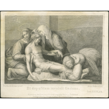 Image religieuse. Et depofitum involvit findone.