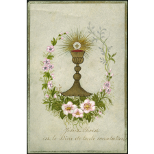 Image religieuse. Jésus-Christ est le Dieu de toute consolation.