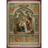 Tableau mural. Quatrième commandement : tes père et mère honoreras...(suite).