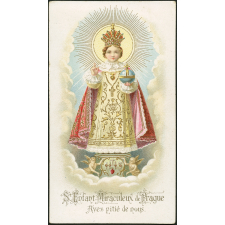 Image religieuse. St Enfant Miraculeux de Prague. Ayez pitié de nous.