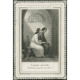 Image religieuse. Bienheureux les miséricordieux.
