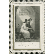 Image religieuse. Bienheureux les miséricordieux.