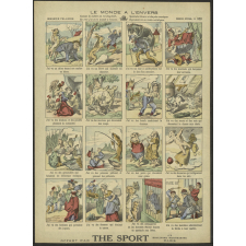 Le Monde à l'envers. Comme la culotte au roi Dagobert, en rêve j'ai vu le monde à l'envers, spectacle bizarre, reproduit ici en traits véridiques.