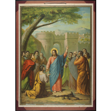 Tableau mural. Je crois à la rémission des péchés.