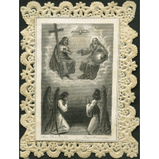 Image religieuse. La Sainte Trinité. 
