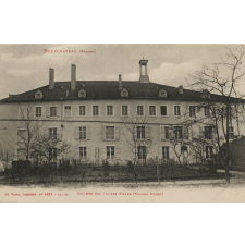 Neufchâteau (Vosges) - Collège des Jeunes Filles (Façade Ouest).