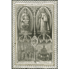 Image religieuse. Notre Dame de Chartres.