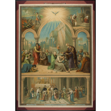 Tableau mural. La confirmation.