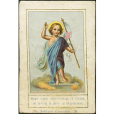 Image religieuse. Dans votre résurrection, ô Christ, le ciel et la terre se réjouissent.