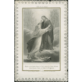 Image religieuse. Marie a été élevée dans le Ciel ; toute la Cour céleste s'en réjouit, loue et bénit le Seigneur.