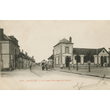 1865 - Anglure - La Caisse d'Epargne et l'Ecole.