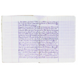 Cahier de rédactions.