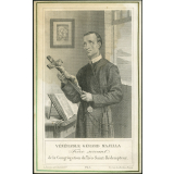 Image religieuse. Vénérable Gérard Majella.