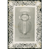 Image religieuse. Aujourd'hui sur la Croix, et demain dans le Ciel !
