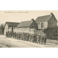 5167 - Chelun (I.-&-V.) - L'Ecole libre des Garçons.
