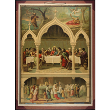 Tableau mural. L'Eucharistie.
