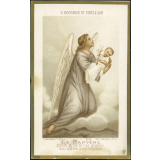 Image religieuse. L'invisible et fidèle ami.