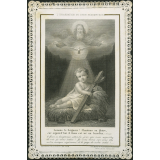 Image religieuse. L'incarnation du divin rédempteur.