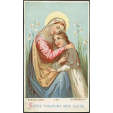 Image religieuse. Soyez toujours mon guide.