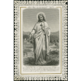 Image religieuse. Venez à moi, o vous tous qui travaillez et qui êtes fatigués. Venez et je vous soulagerai.