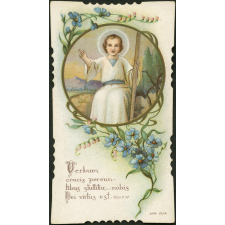 Image religieuse. Verbum crucis pereuntibus stultitia, ... nobis Dei virtus est.