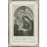Image religieuse. La parole de Dieu.