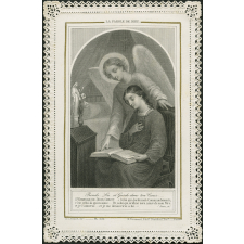 Image religieuse. La parole de Dieu.