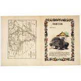 Le Porc-épic - Carte de l'Afrique.