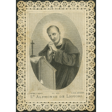 Image religieuse. St Alphonse de Liguori.