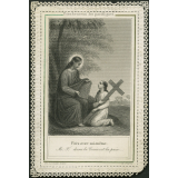Image religieuse. Bienheureux les pacifiques.