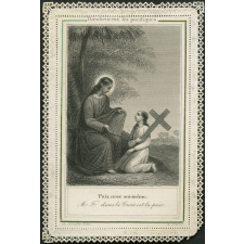 Image religieuse. Bienheureux les pacifiques.