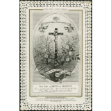 Image religieuse. Dieu seul pour témoin.