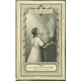 Image religieuse. Persévérance.