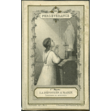 Image religieuse. Persévérance.