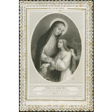 Image religieuse. Voici votre mère...