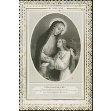 Image religieuse. Voici votre mère...
