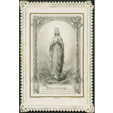 Image religieuse. Je suis l'Immaculée conception.