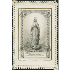 Image religieuse. Je suis l'Immaculée conception.