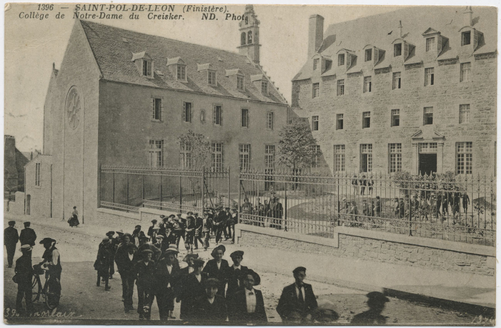 1396 - Saint-Pol-de-Léon (Finistère) - Collège de Notre-Dame du Creisker.