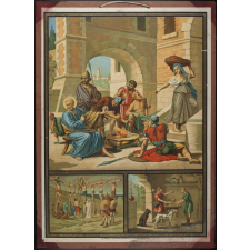 Tableau mural. 2ème commandement de Dieu : Dieu en vain tu ne jureras...(Suite).