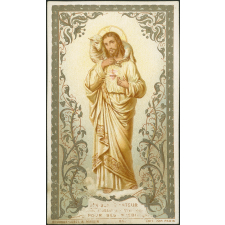 Image religieuse. Le bon Pasteur.