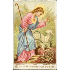 Images religieuses. Le Bon pasteur. 