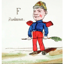 Abécédaire grosses têtes. 